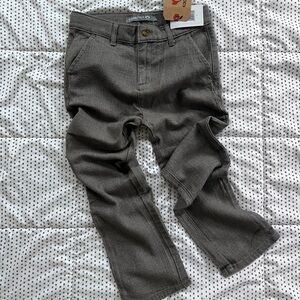 Appaman kids pewter linen pants BNWT Size 7